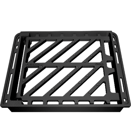 REJAS C/M C250 - BARROTE DIAGONAL - CASTILLA - 53X40 CM H10