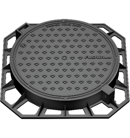 REGISTRO CIRCULAR BASE CUADRADA - REG 75X75 H10 D400